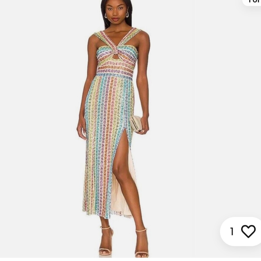 Saylor Eli sequin dress